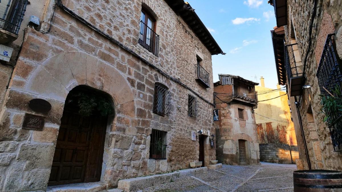 La Sinagoga Pensionat Penaranda de Duero Exteriör bild